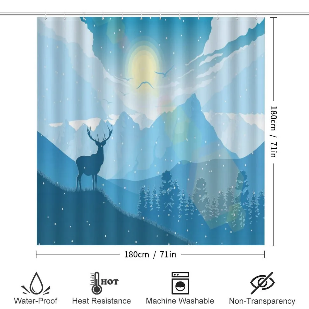 Mountain Fauna Sunrise — Detail 2