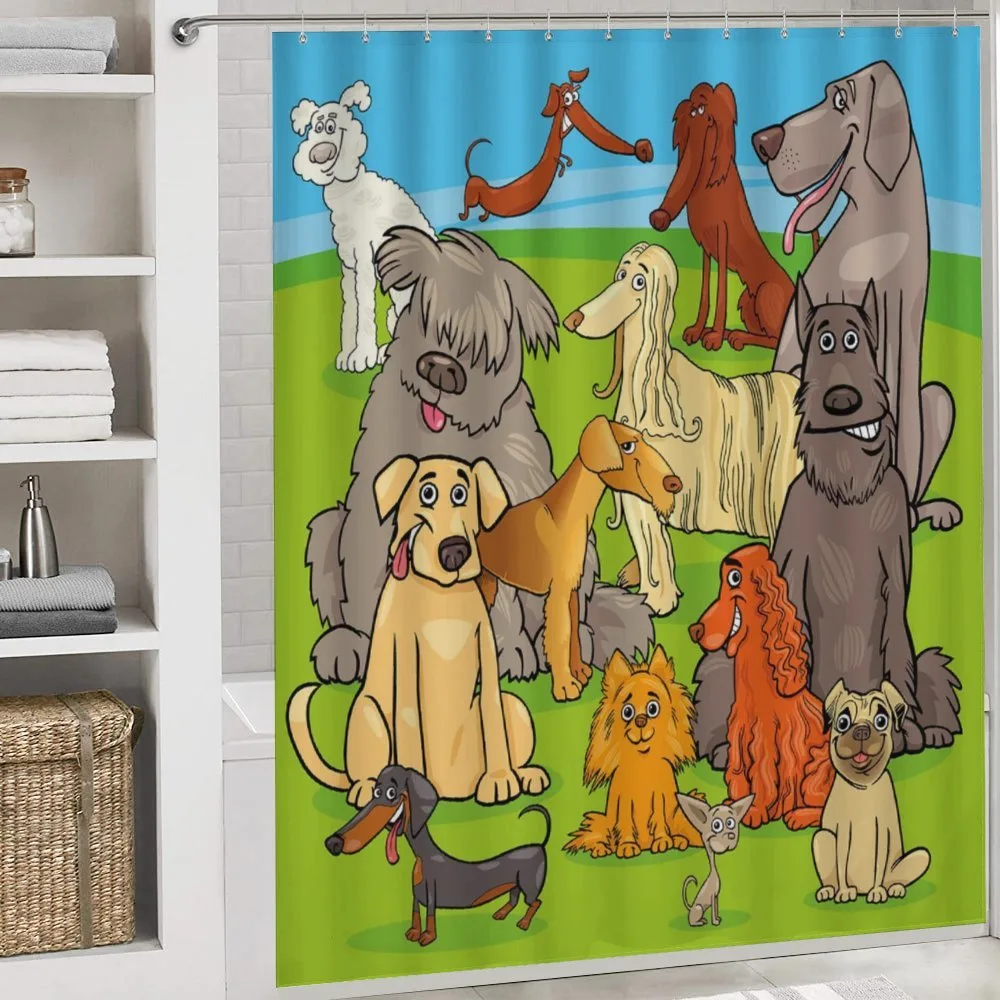 Nursery Funny Happy Dogs — Detail 4
