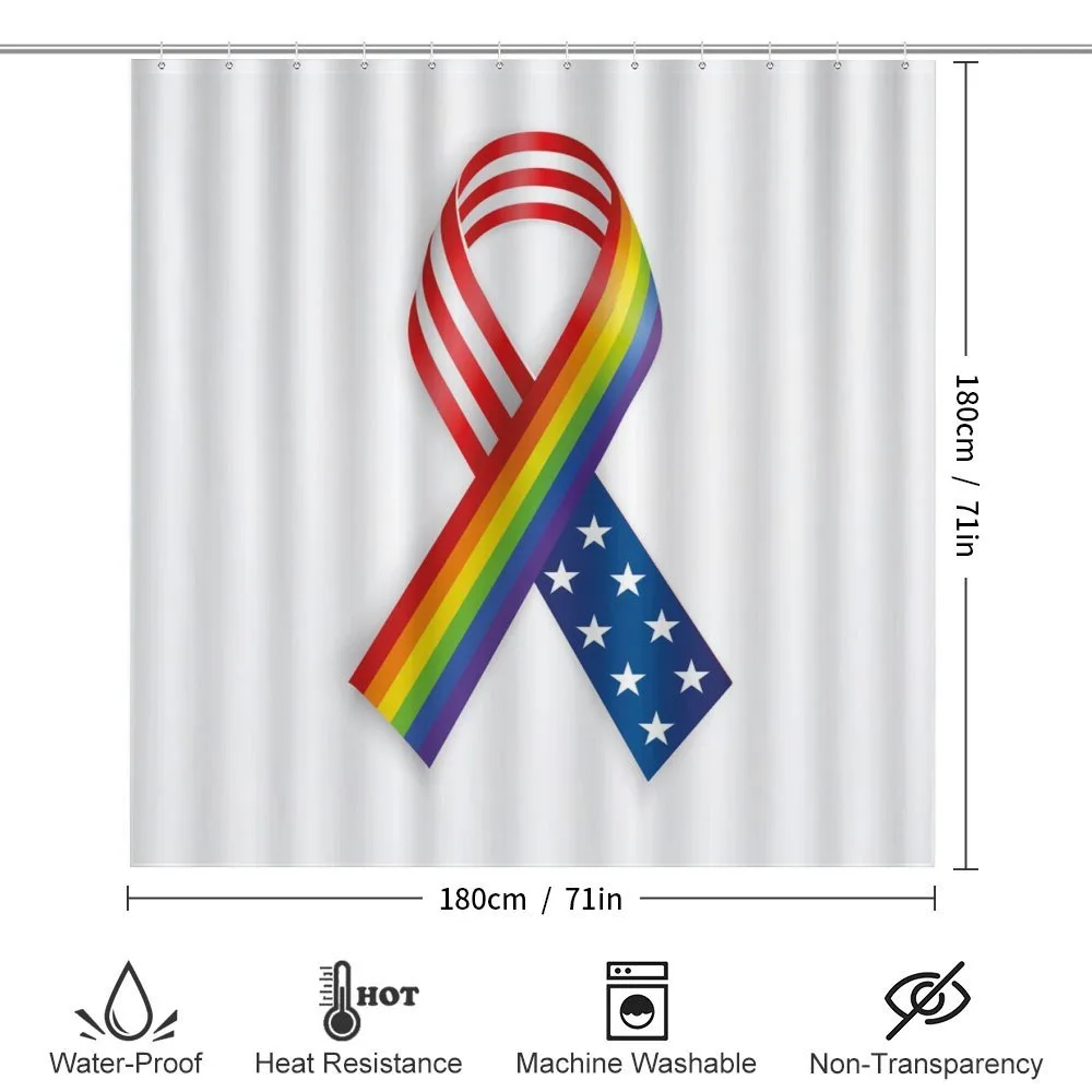 Rainbow Ribbon Solidarity — Detail 2