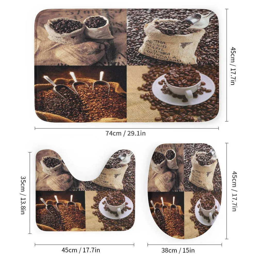 Rustic Collage of Grains — Detail 1