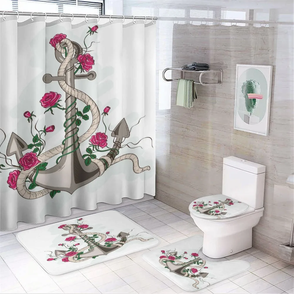Sea Anchor with Roses — Your design