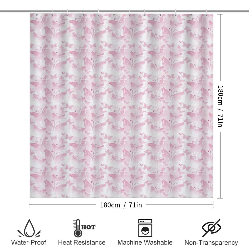 Soft Pink Butterflies — Detail 2