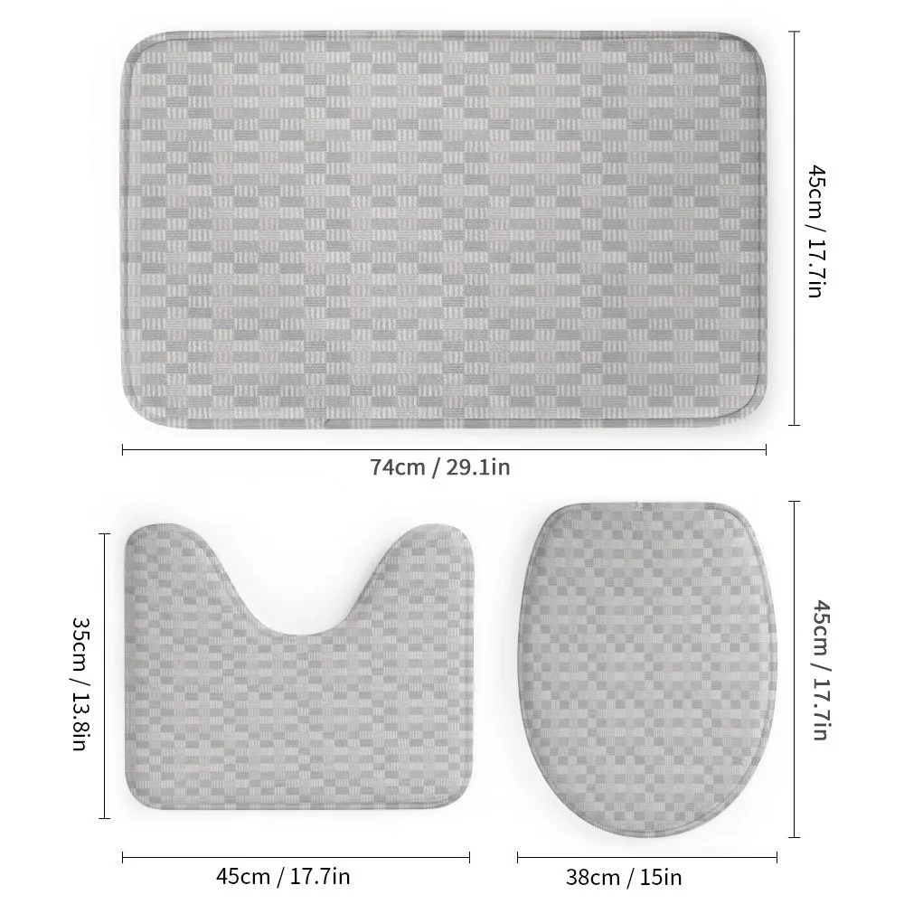 Squares with Wavy Lines — Detail 1