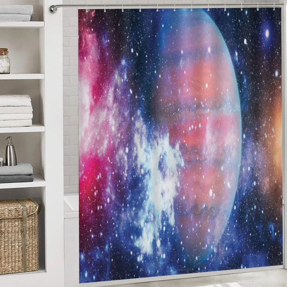 Vivid Nebula and Planet Art — Detail 4