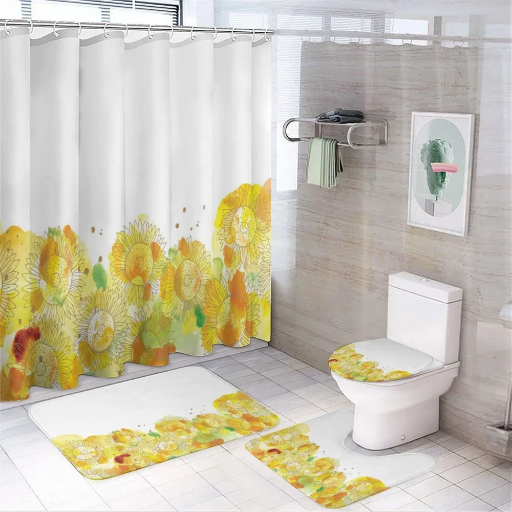 Watercolor Sunflowers — Your design