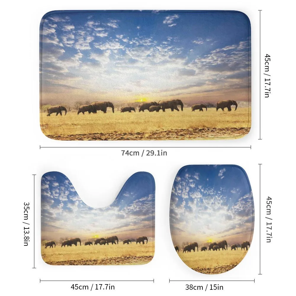 Wild Elephants Herd — Detail 1