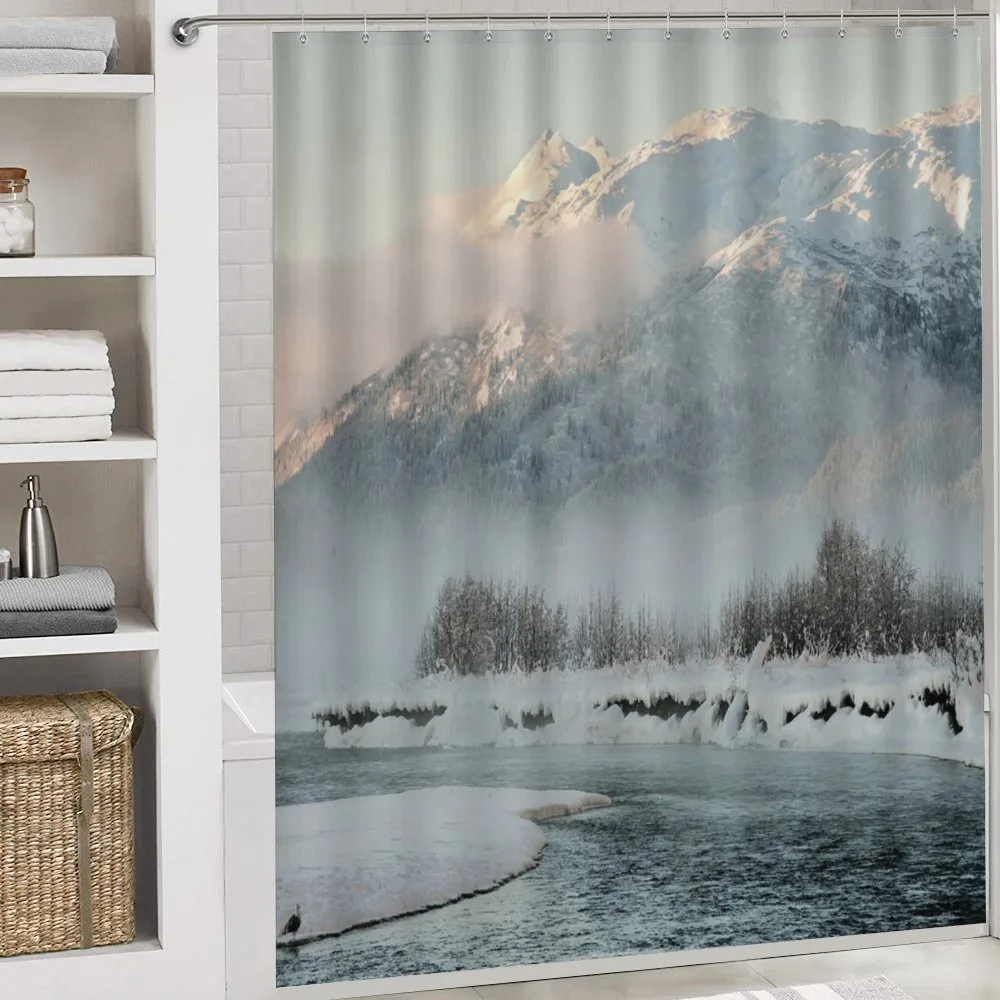 Winter Scene from North — Detail 4