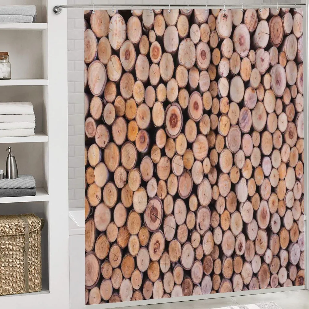 Wooden Lumber Tree Logs — Detail 4