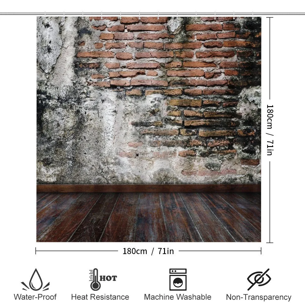 Worn Looking Wall Photo — Detail 2