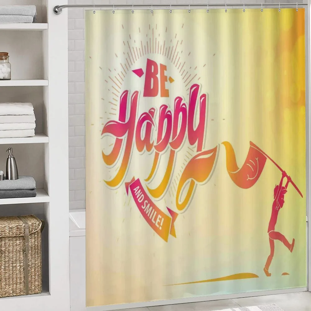 Be Happy and Smile Message — Detail 4