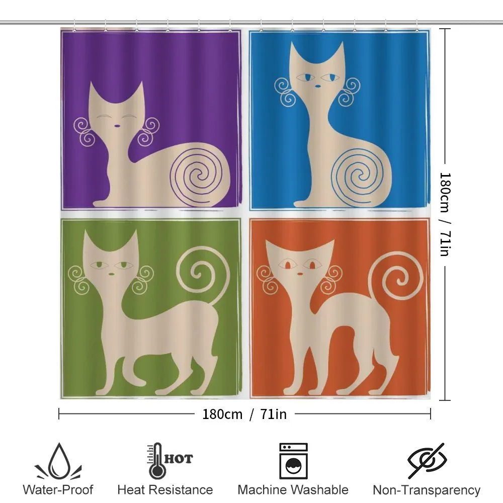 Cartoon Cats Emotions — Detail 2