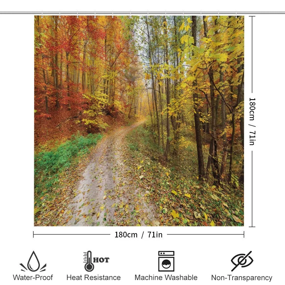 Colorful Autumnal Landscape — Detail 2