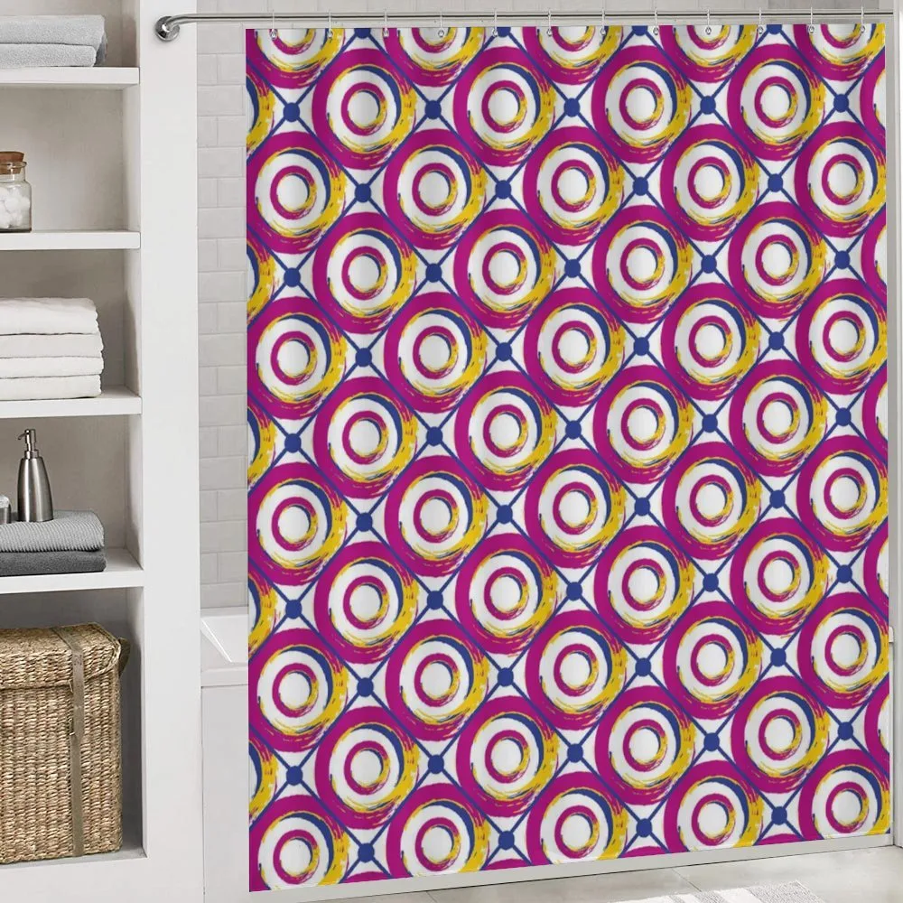 Colorful Hip Circles Swirls — Detail 4