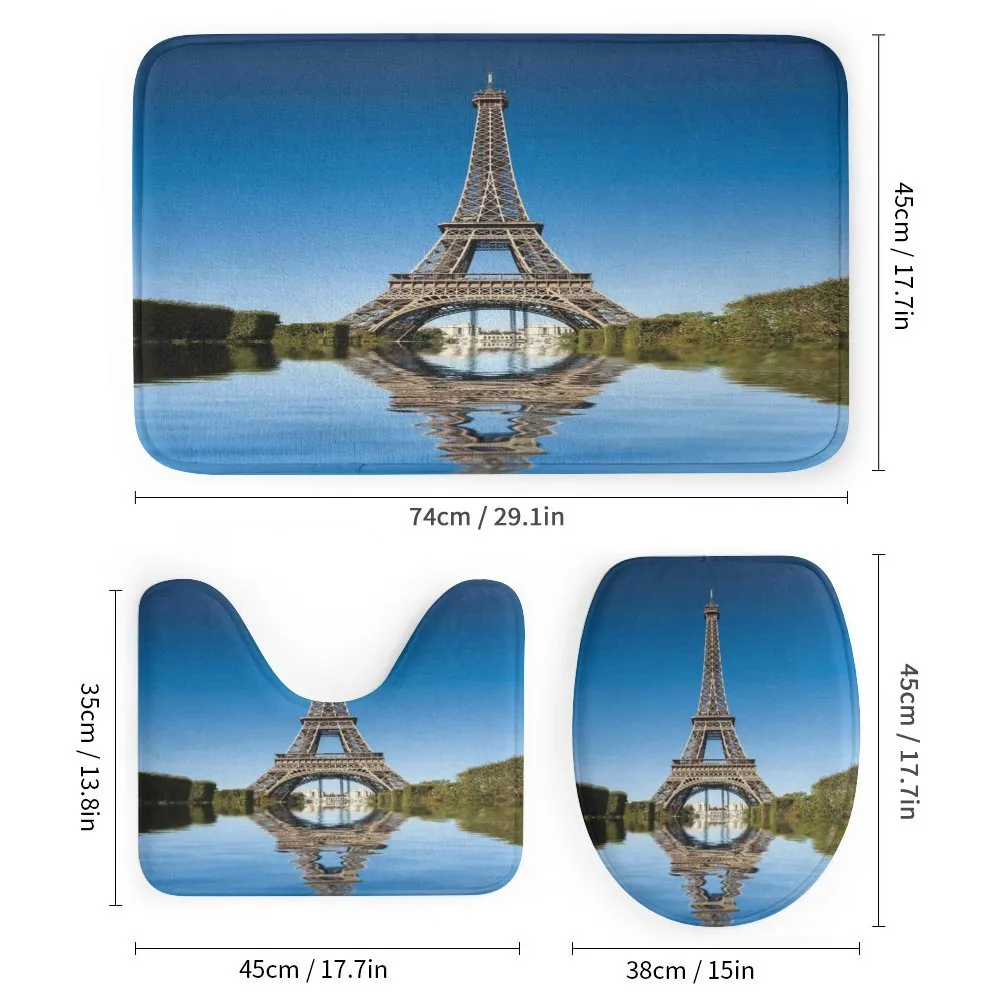 Eiffel Water Reflection — Detail 1