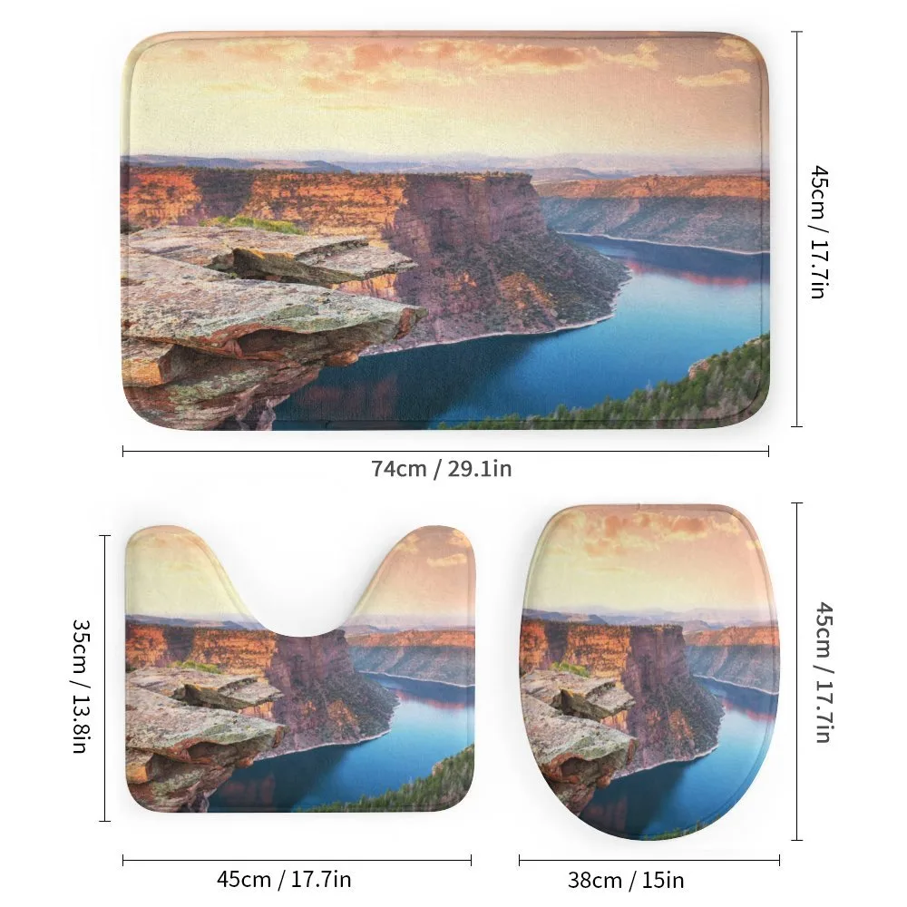 Flaming Gorge Area at Dusk — Detail 1