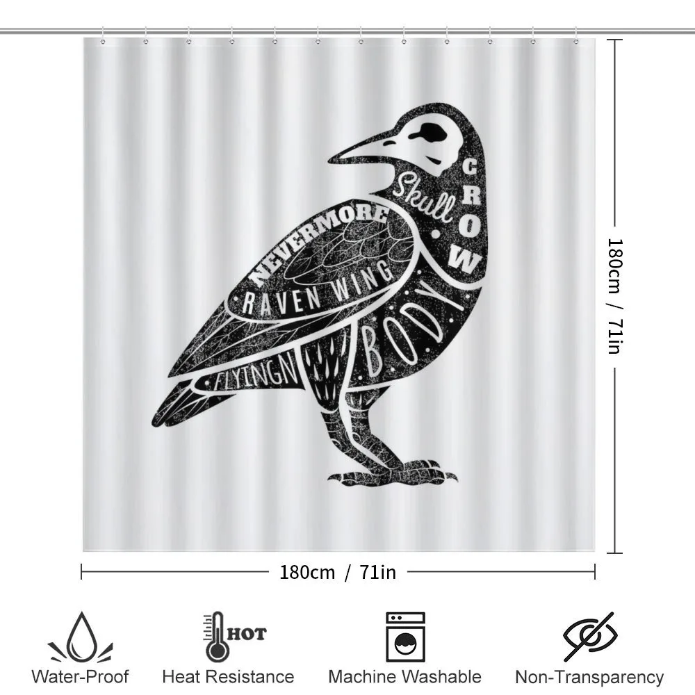 Gothic Bird Font Pattern — Detail 2