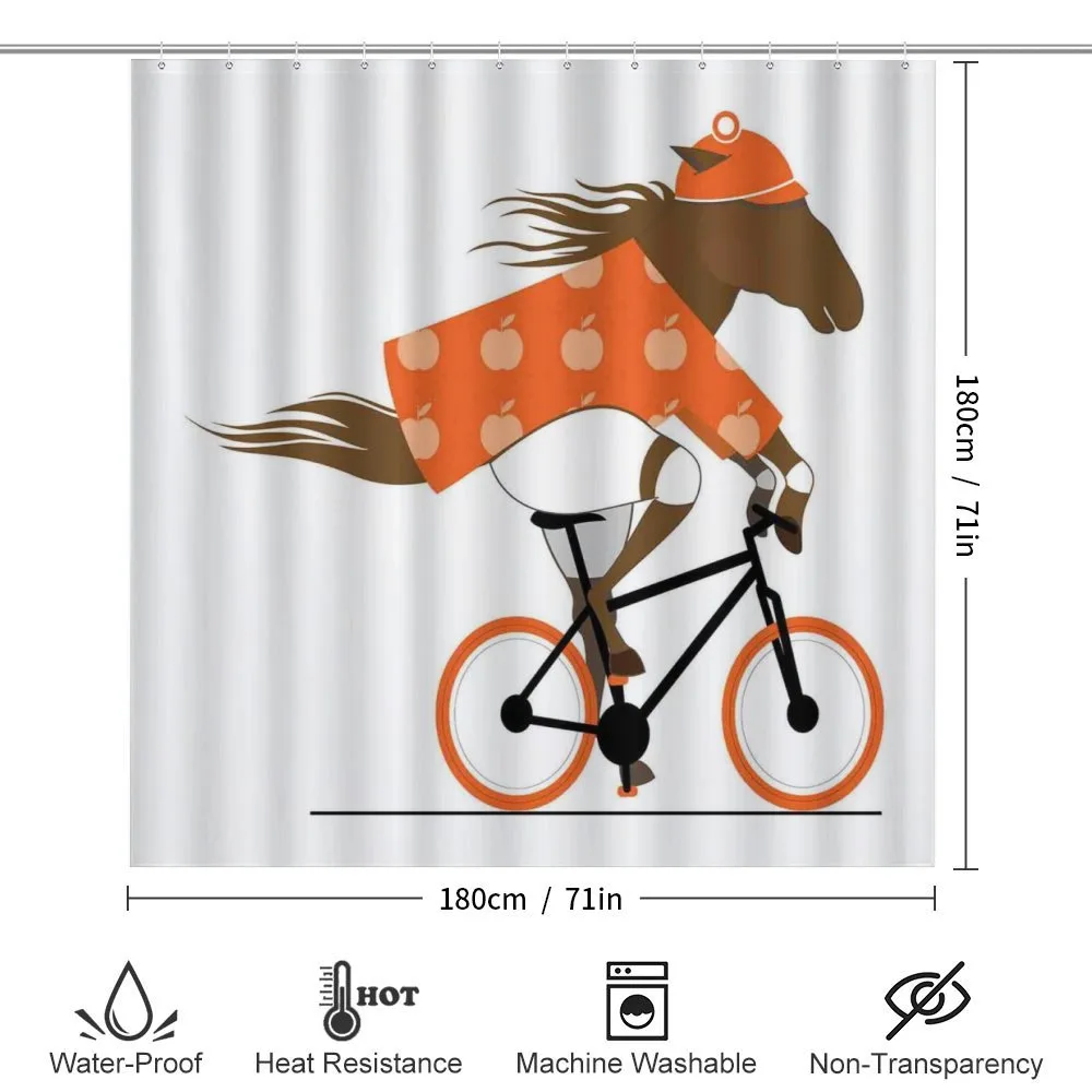 Hipster Horse Riding Bike — Detail 2