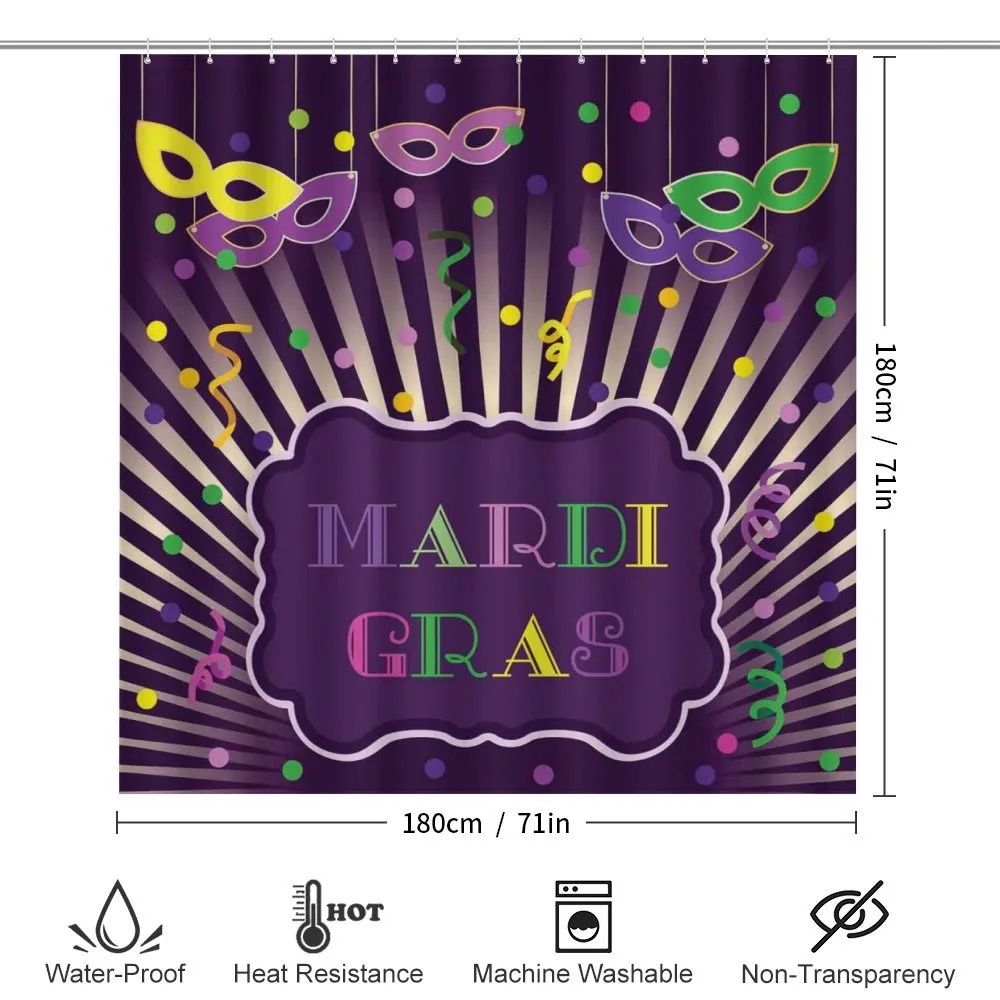 Mardi Gras Cartoon — Detail 2