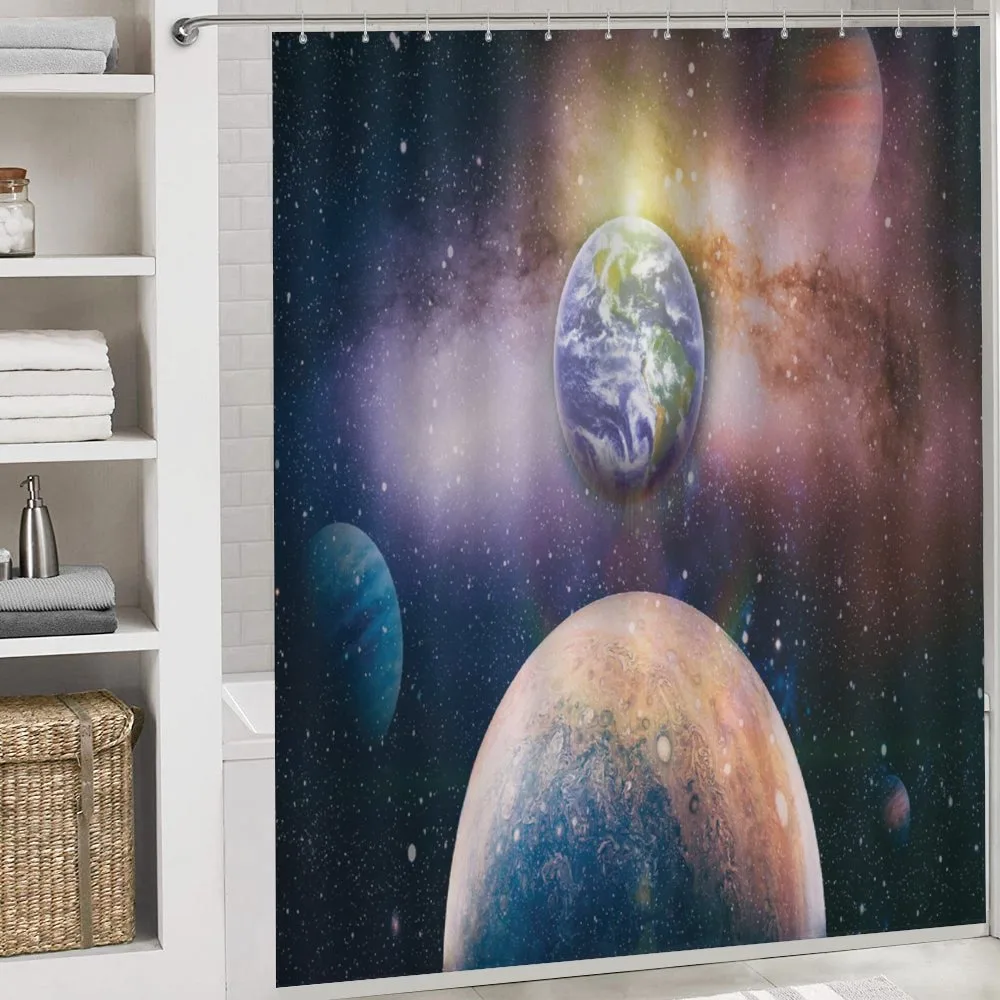 Panoramic Galaxy Scene — Detail 4