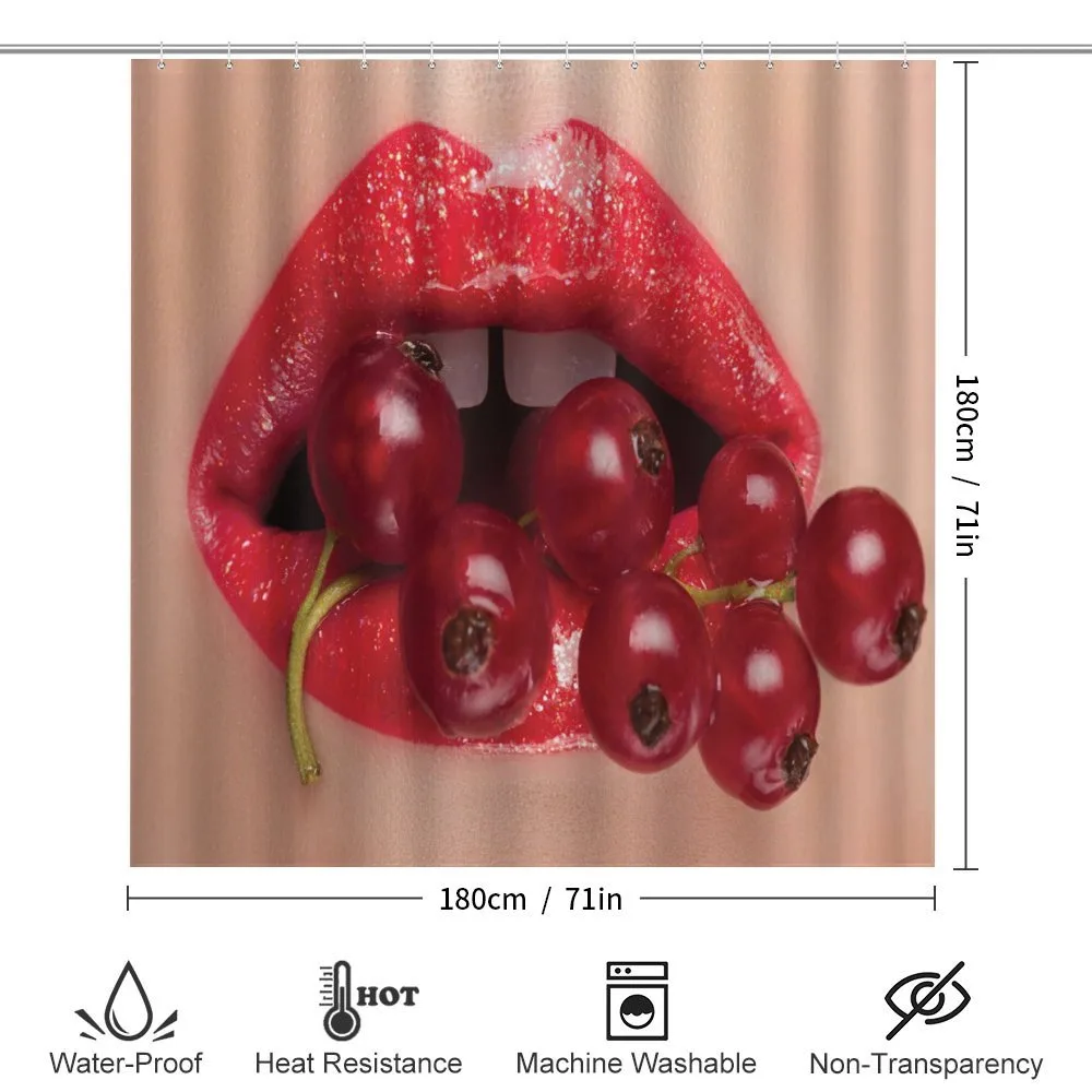 Red Current Berry Branch Image — Detail 2