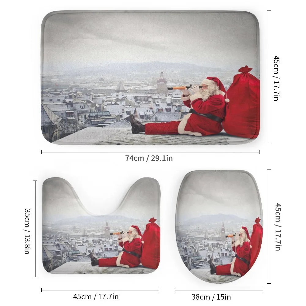Santa on the Roof — Detail 1