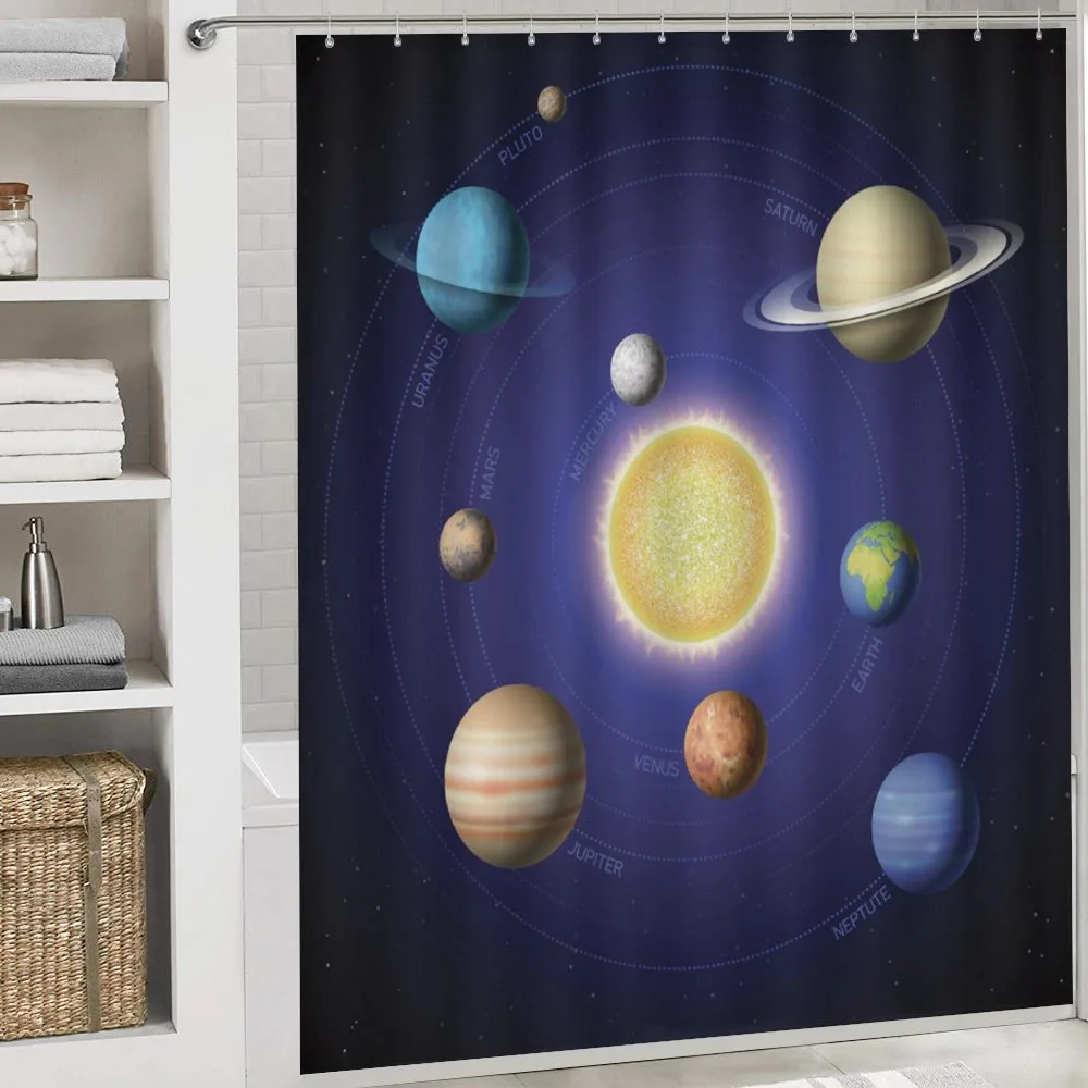 Solar System with Planets — Detail 4