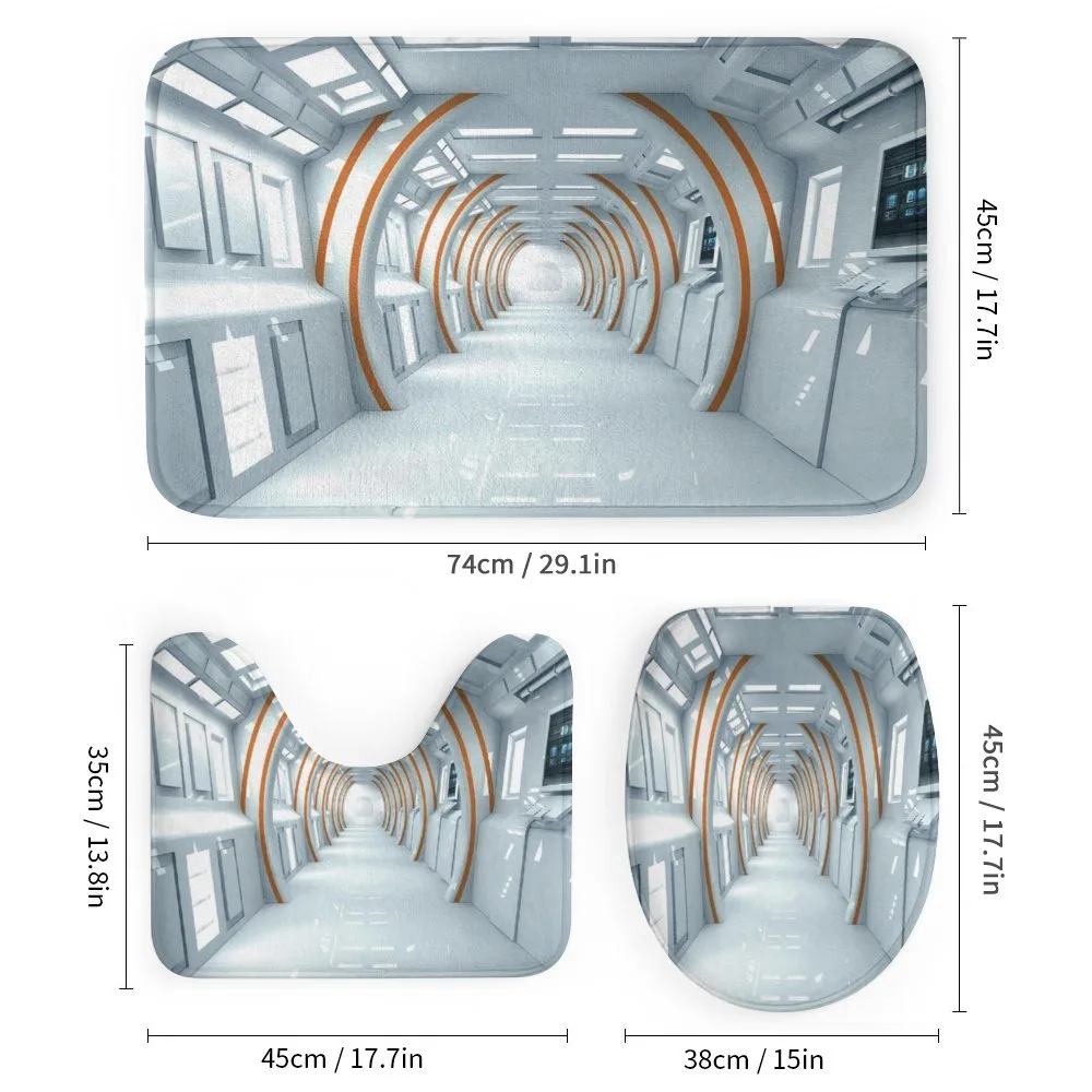 Spaceship Hallway — Detail 1