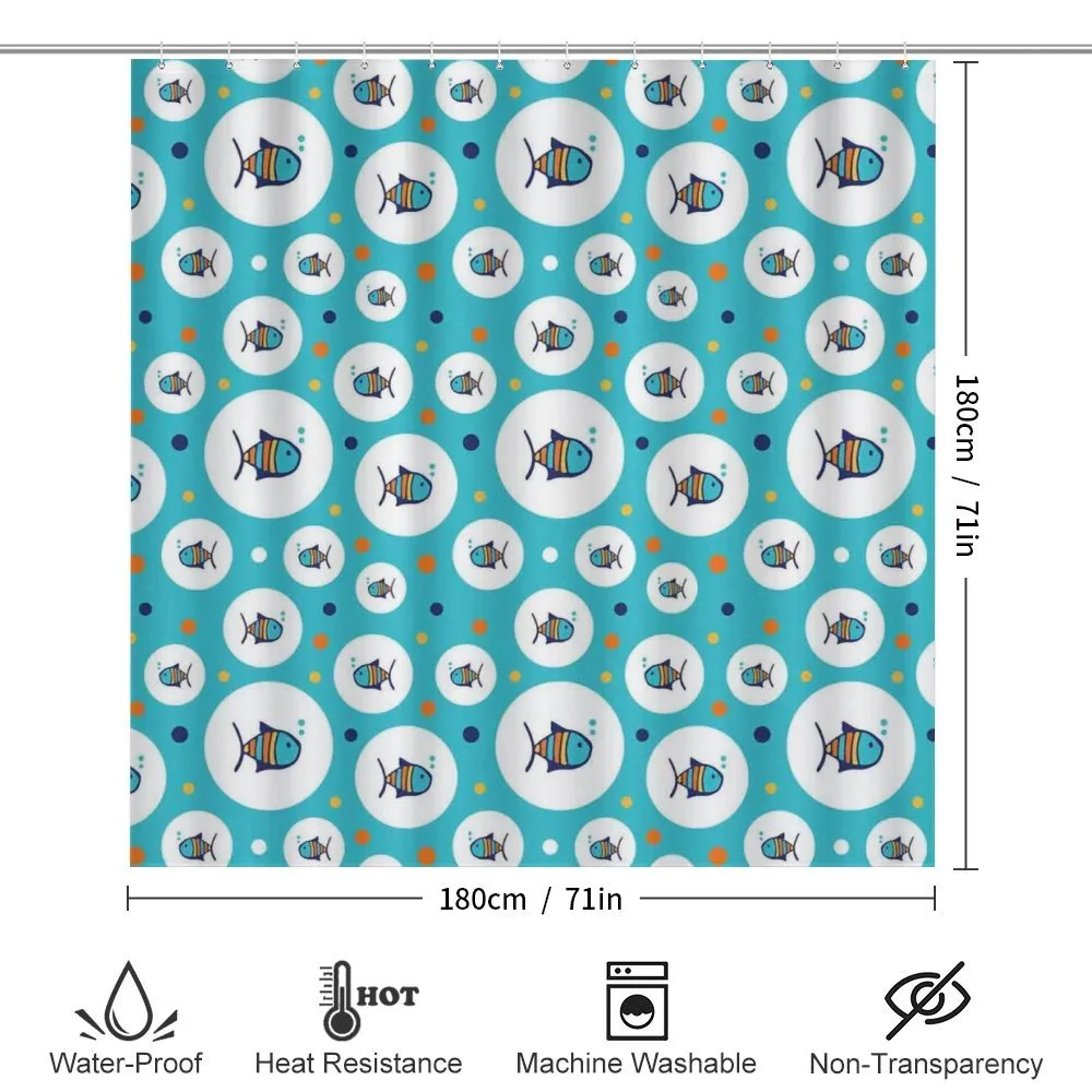 Spotty Aquarium Pattern — Detail 2
