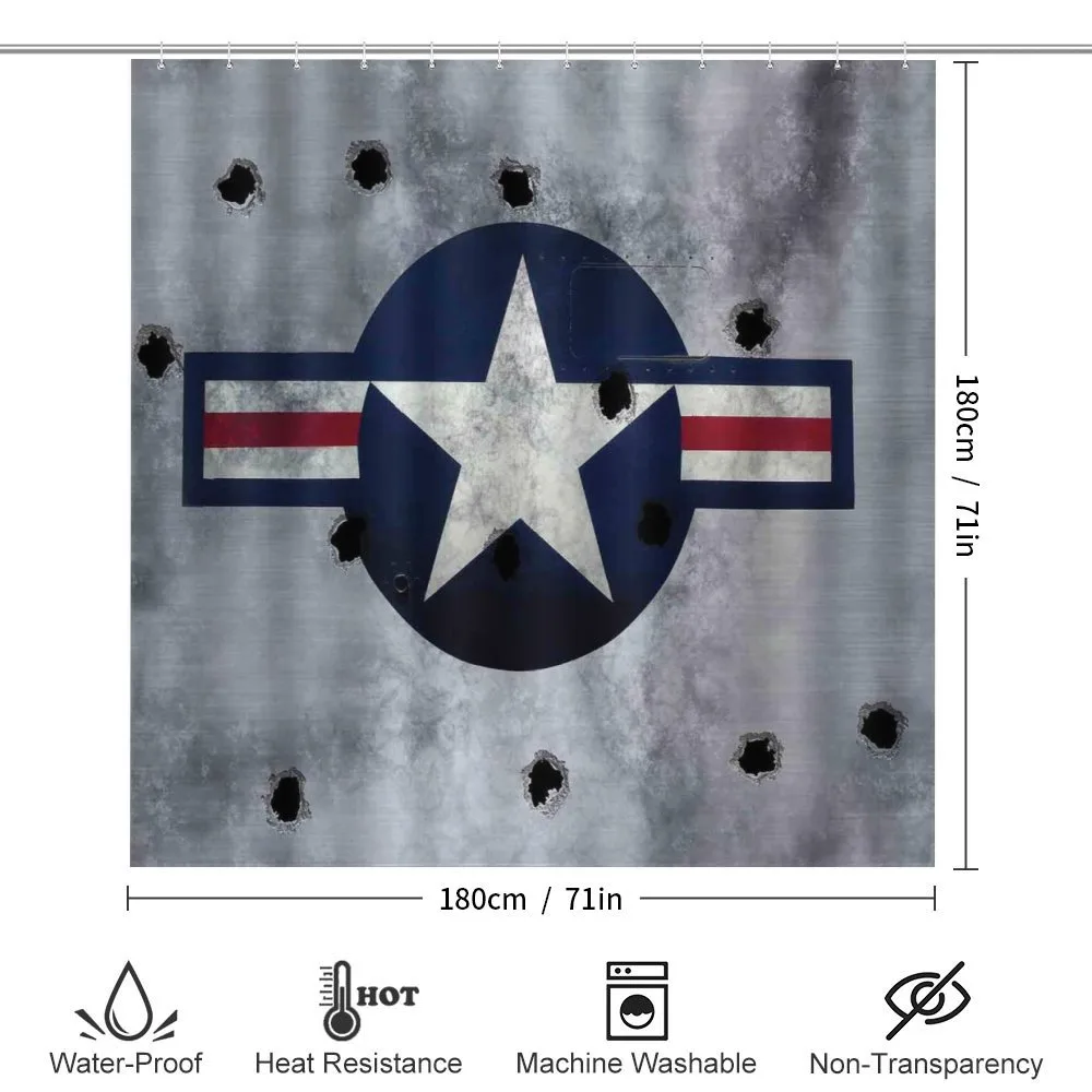 Star on Round Circle — Detail 2
