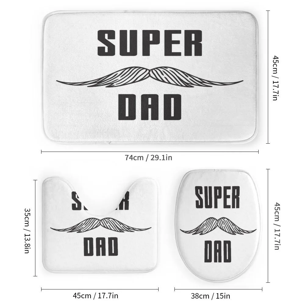 Super Dad with Mustache — Detail 1