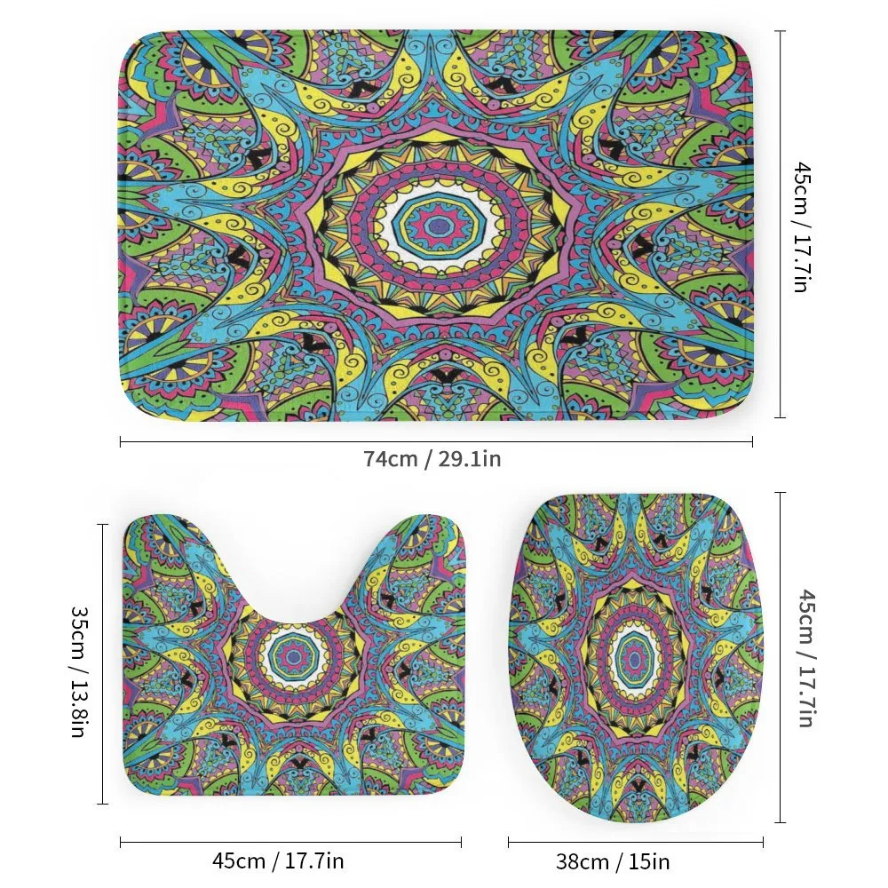 Abstract Hippie Forms — Detail 1