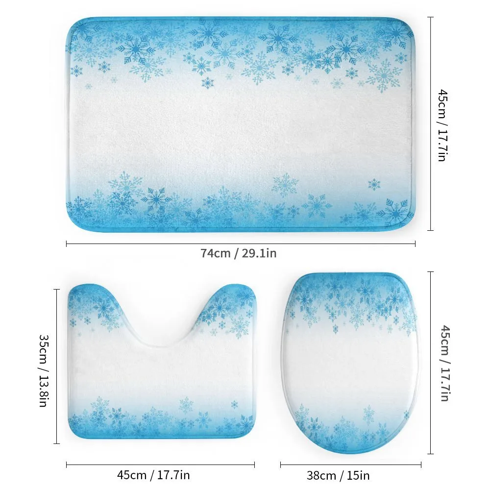 Abstract Snowflakes Cold — Detail 1