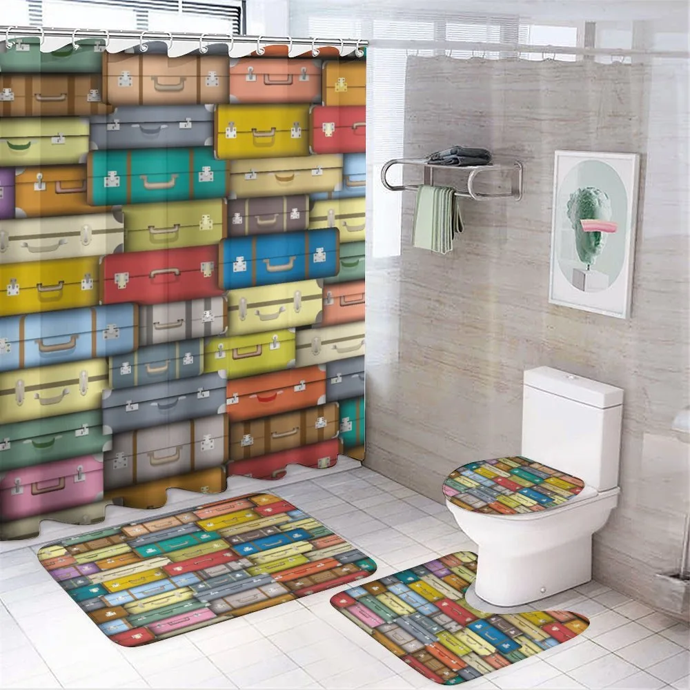 Colored Travel Suitcase — Your design