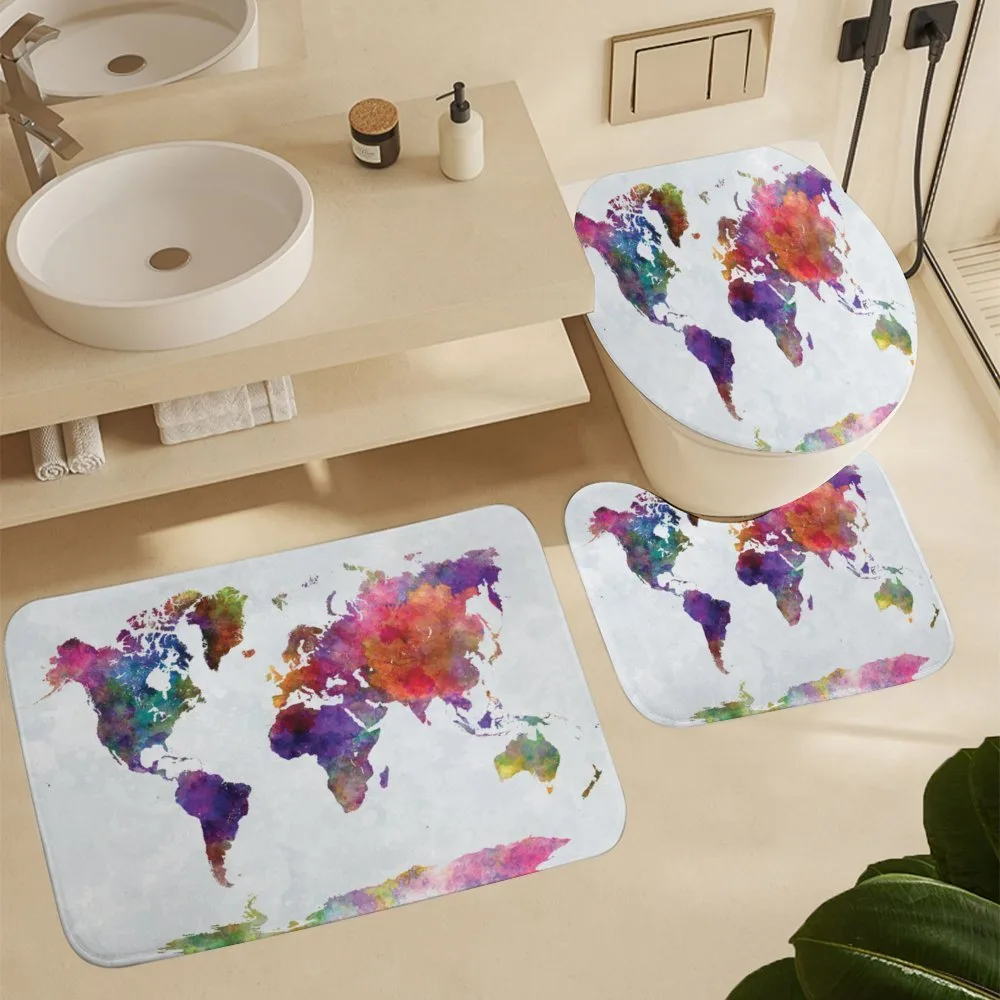 Colorful World Map — Detail 5