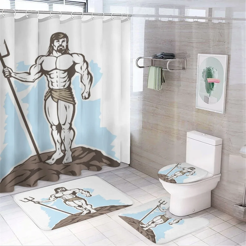 Greek Myth Man on a Rock — Your design
