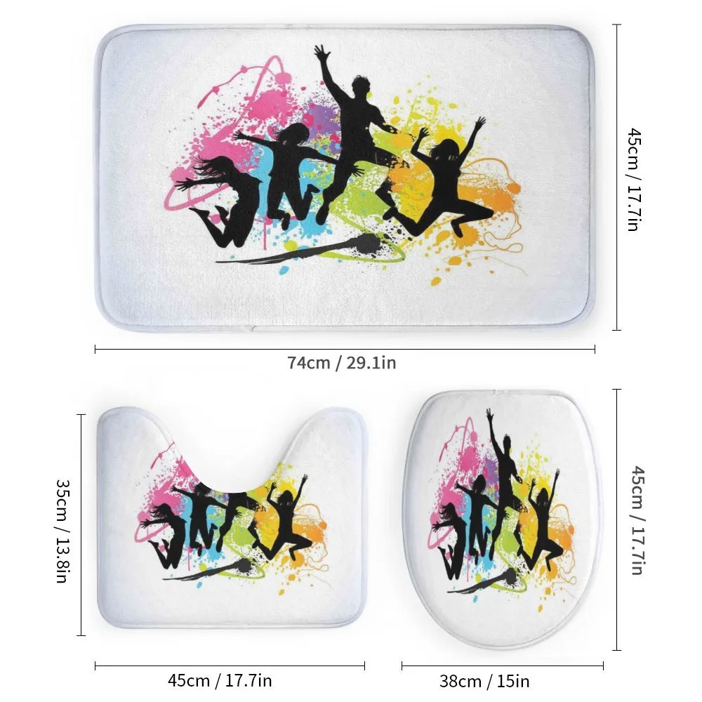 Jumping Teens Spray Paint — Detail 1