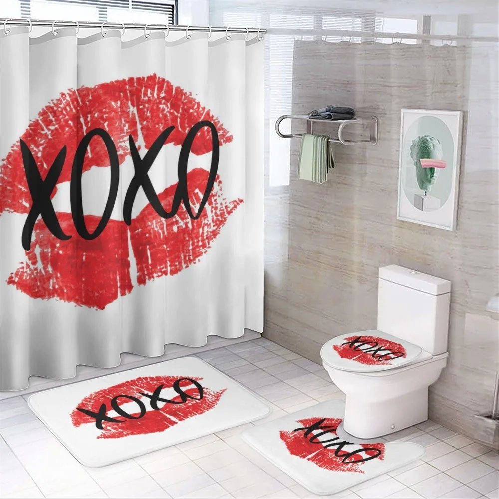 Lips Pattern with Love Kisses — Your design