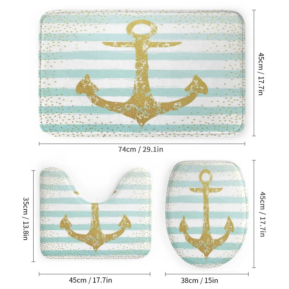 Marine Golden Anchor — Detail 1