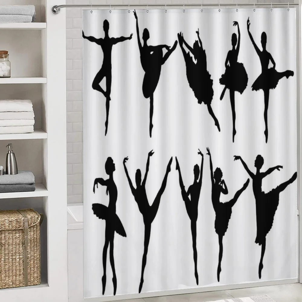 Monochrome Ballet Dancer — Detail 4