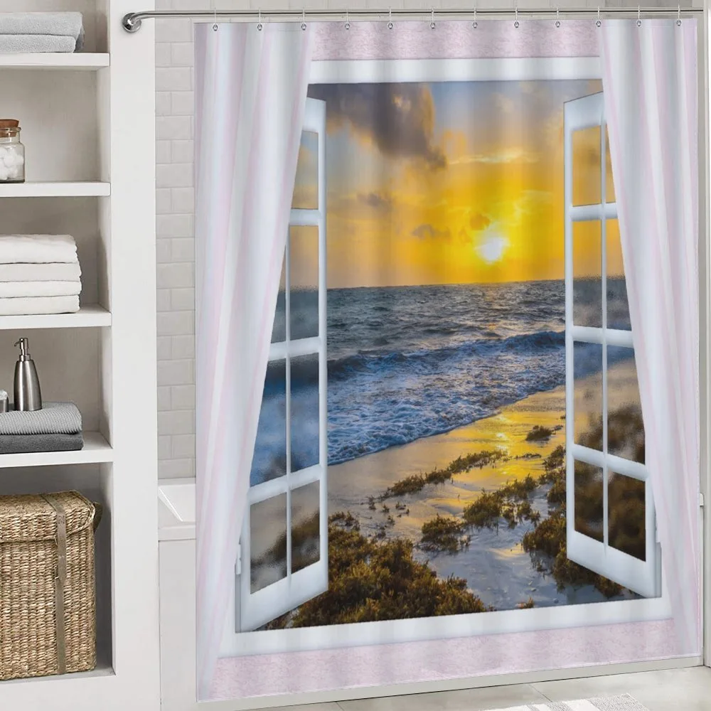 Open Window Sunrise Sea — Detail 4