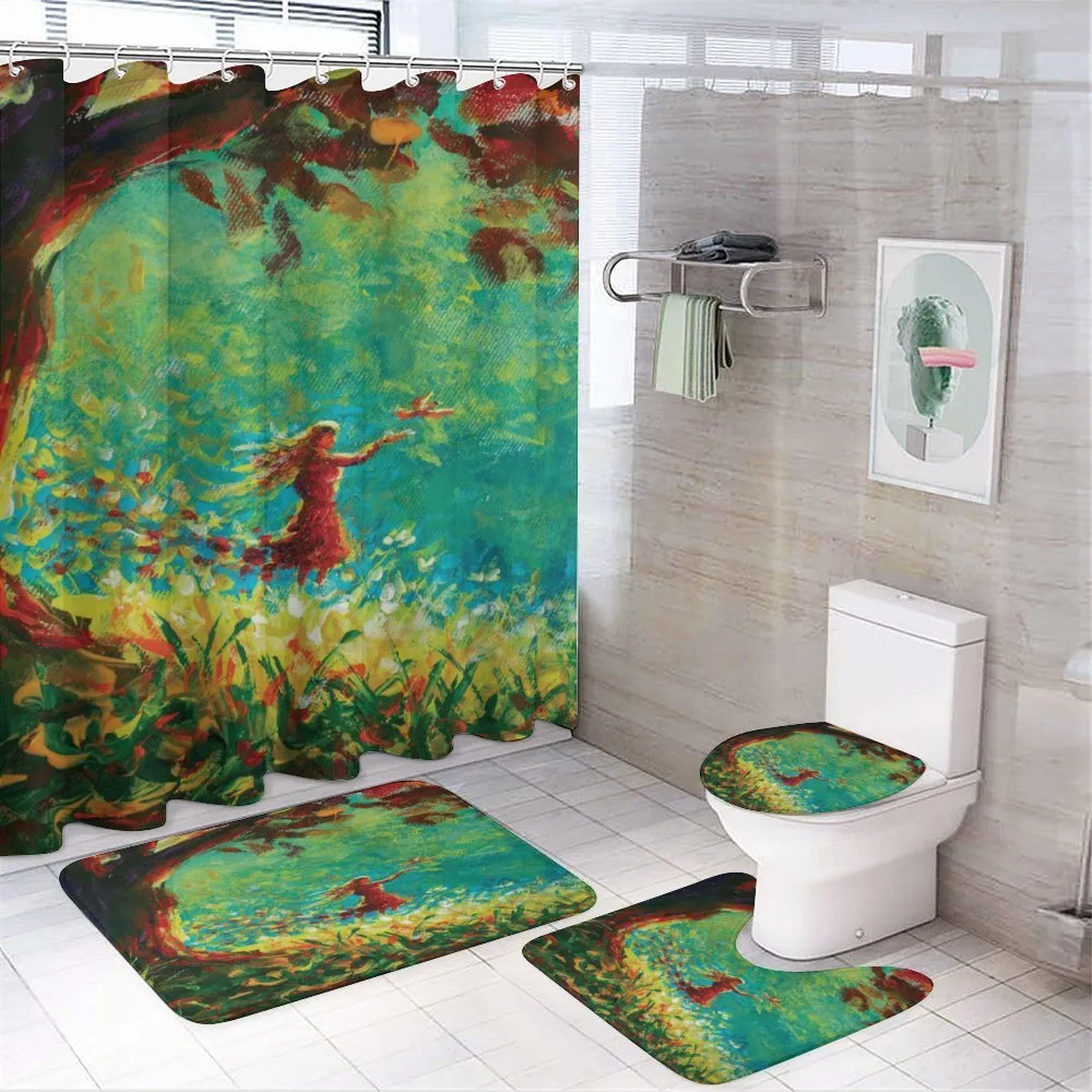 Painting of a Forest Scene — Your design