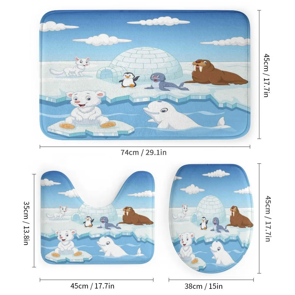 Polar Bears Seal Penguins — Detail 1