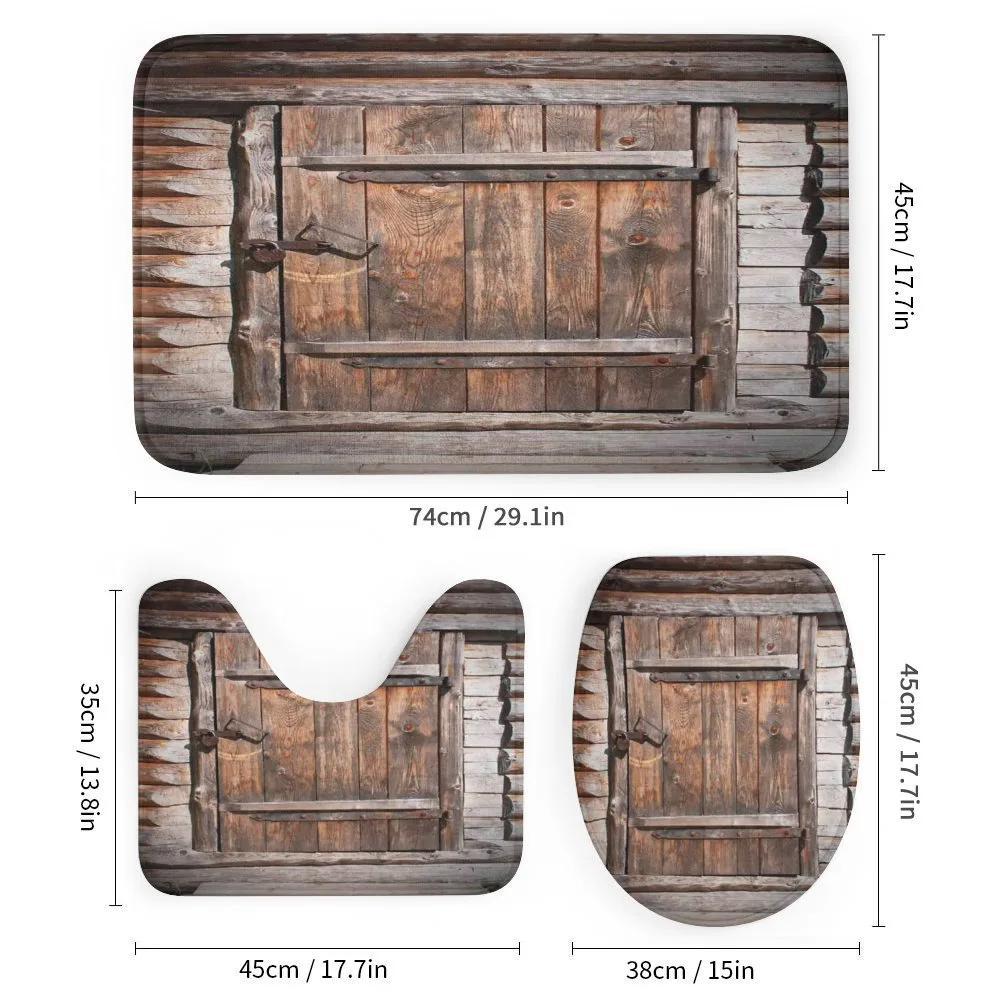 Rustic Wooden Door — Detail 1