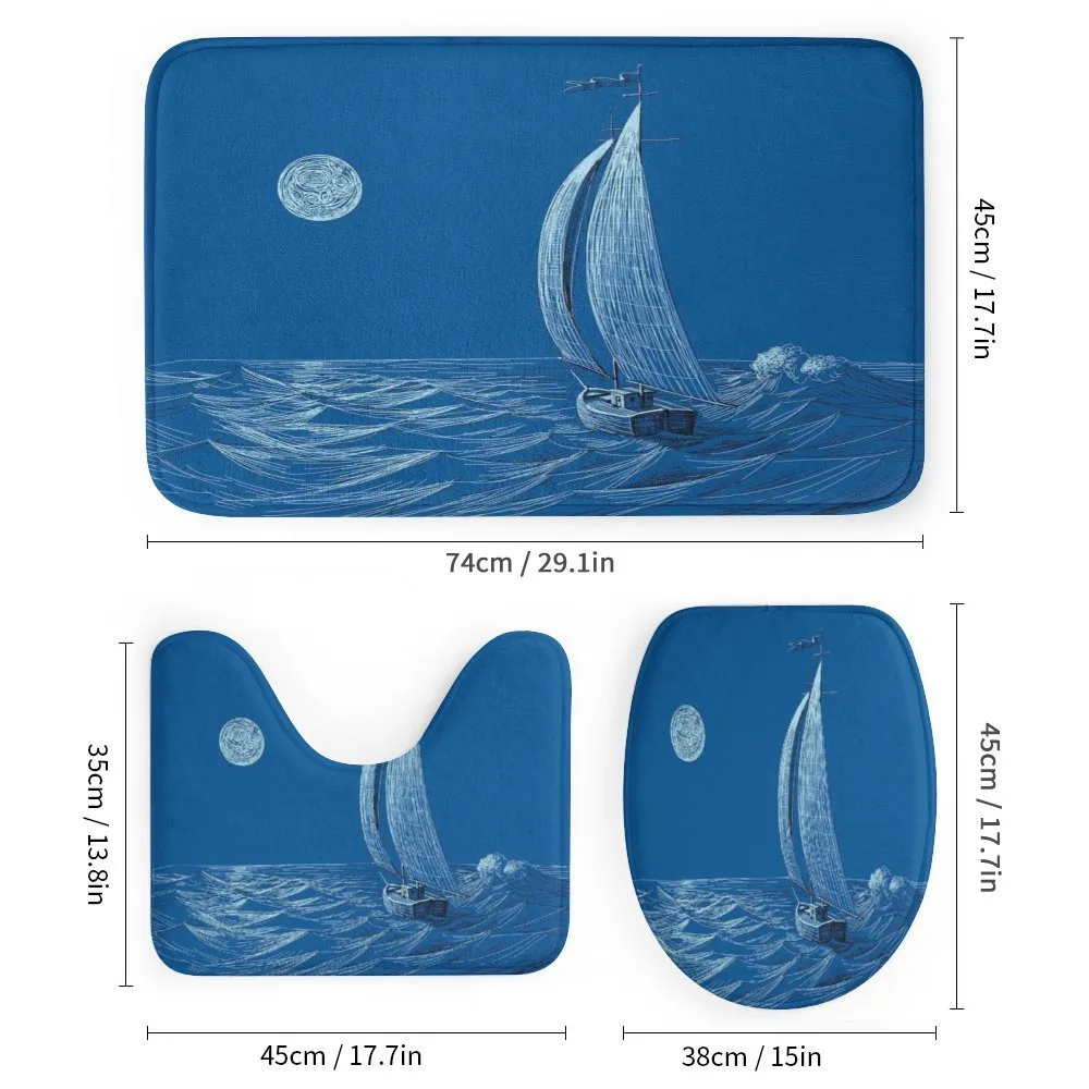 Ship on Ocean Moon — Detail 1