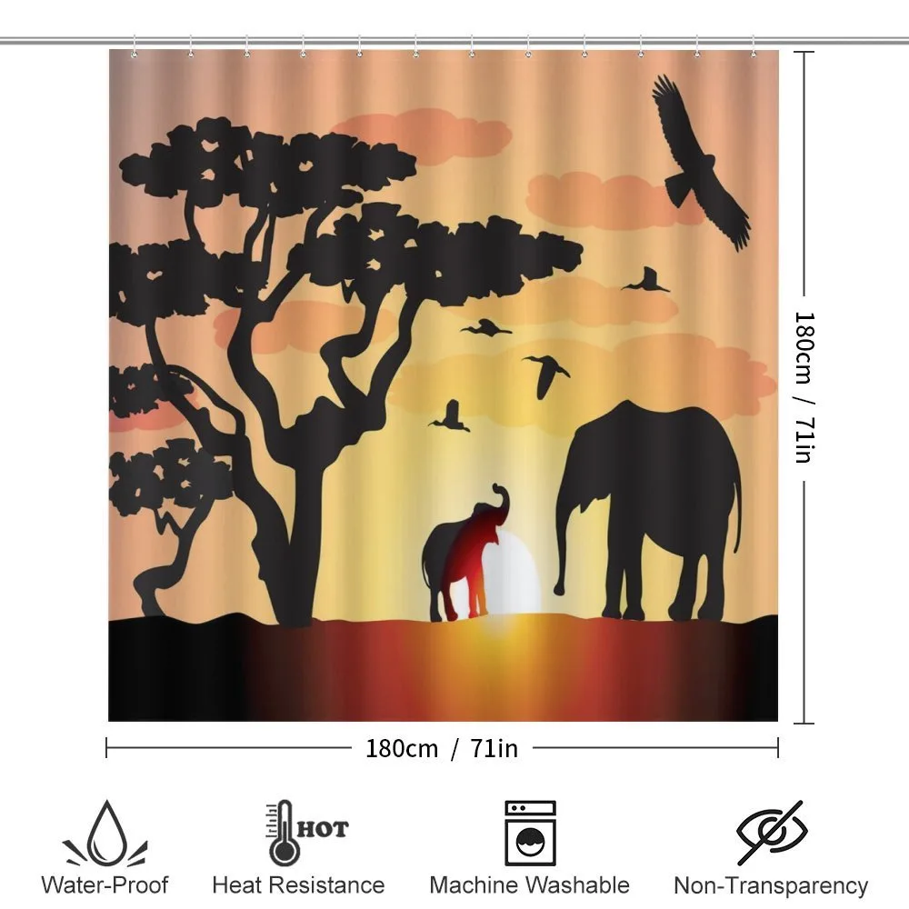 Sunset Animal Tree — Detail 2