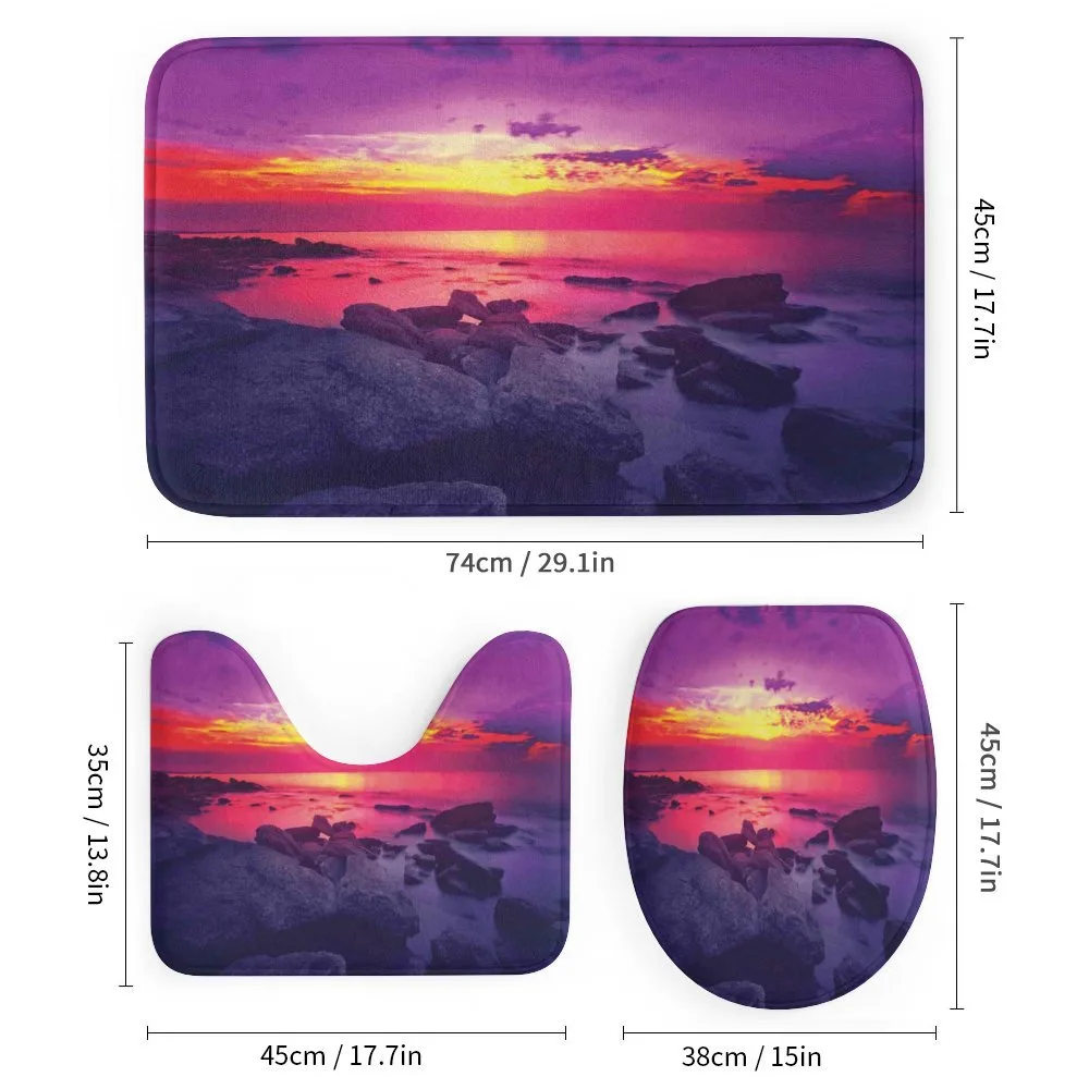 Sunset over Sea Cloudy — Detail 1
