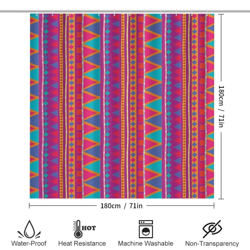 Tribal Zigzags — Detail 2
