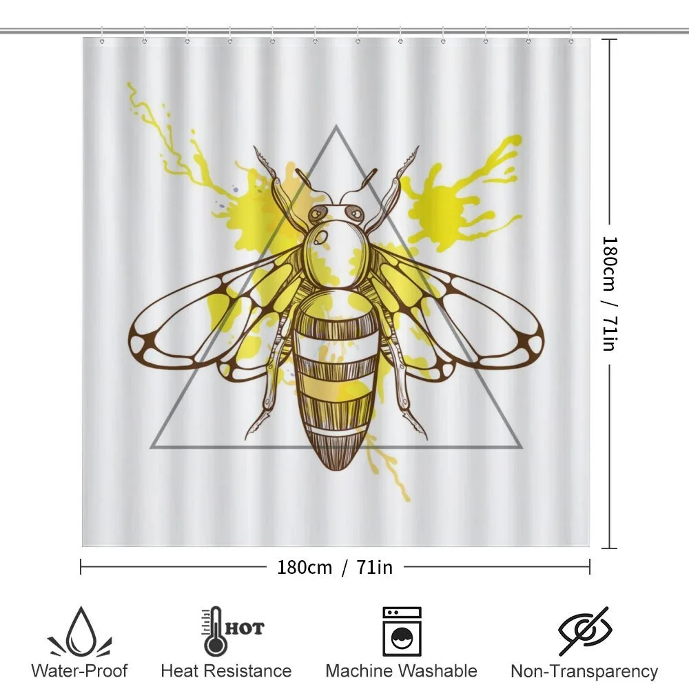 Color Splashed Bee — Detail 2