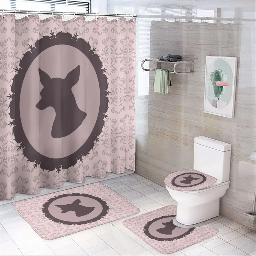 Dog Silhouette in Vintage — Your design