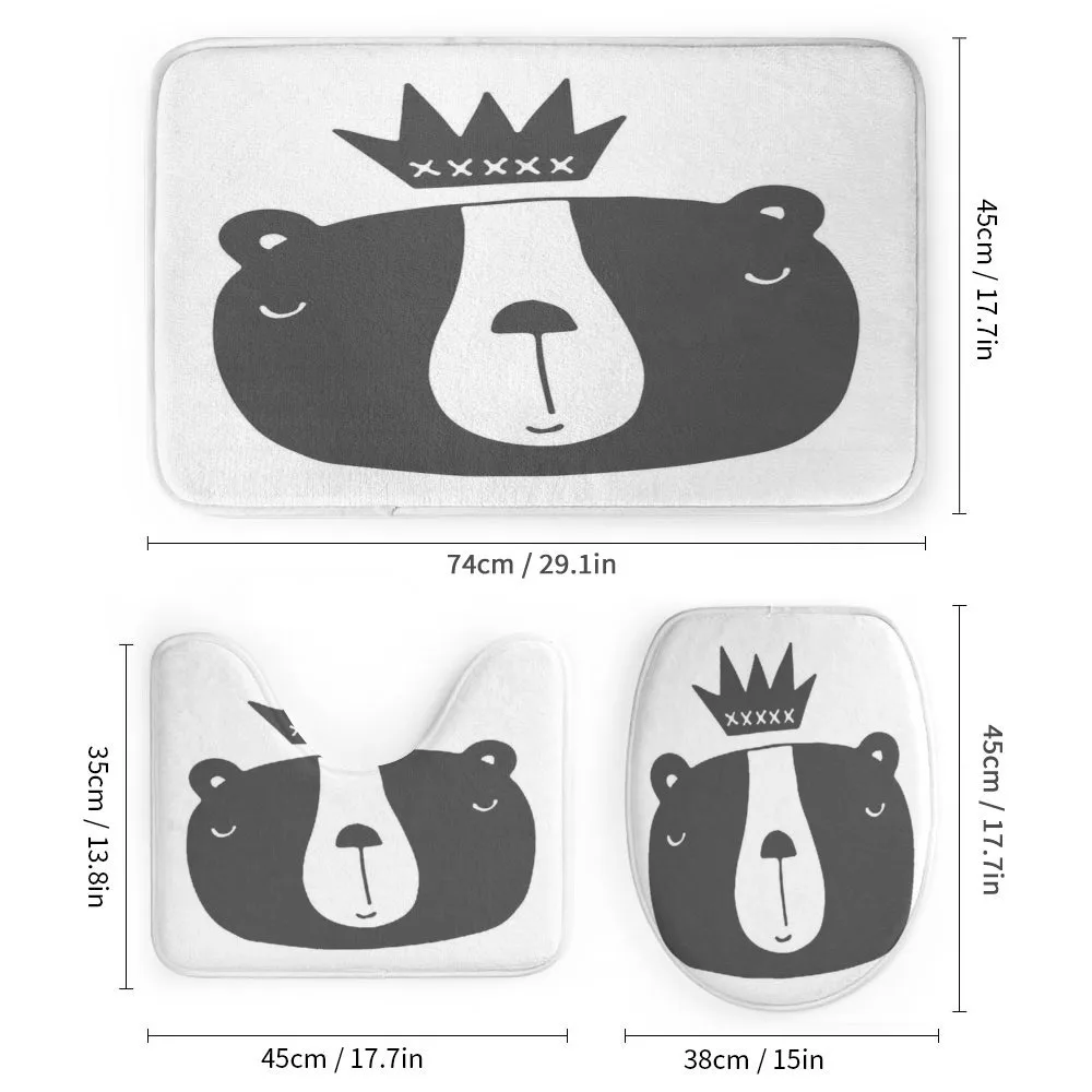 Humorous Bear in Crown — Detail 1